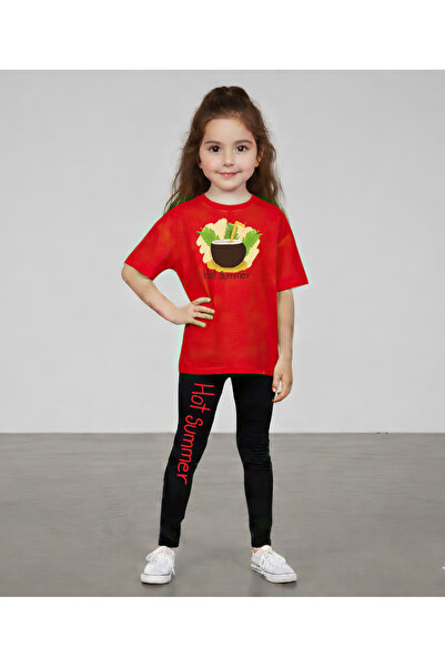 CACTUS COLLECTION Coconut Printed Top and Bottom Set T-Shirt Tights