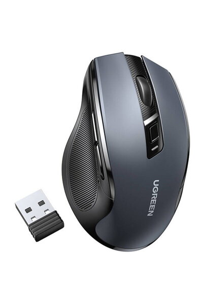 Ugreen 90545 MU006, Adjustable DPI 800 - 4000, Compact Design, Black