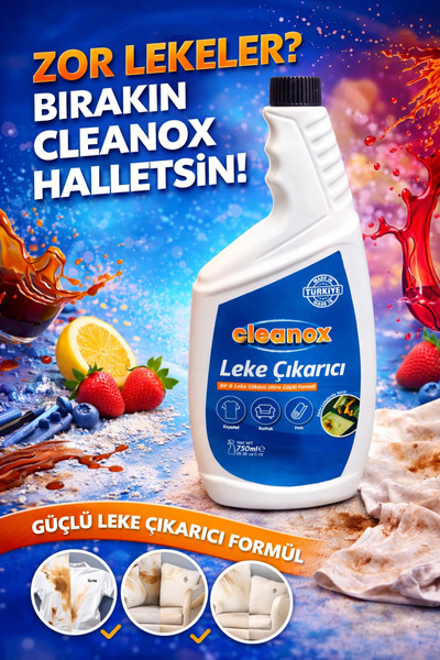 cleanox LEKE ÇIKARICI 750ML