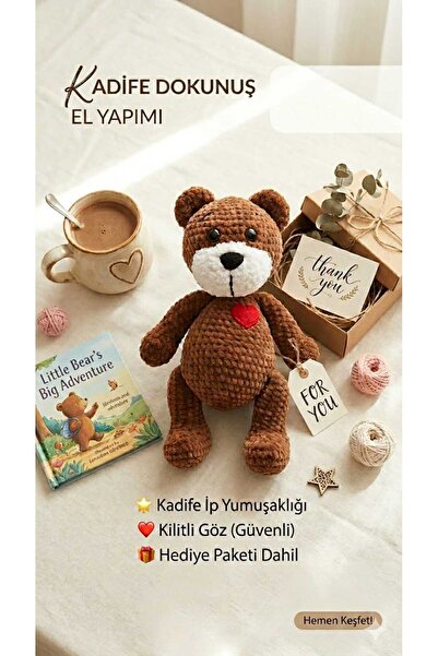 Toyaso Uyku arkadaşım 30cm Amigurimi El İşi Ayıcık