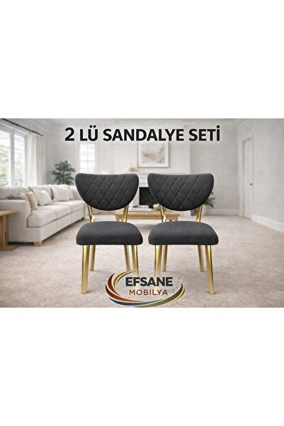 Efsane i.E.G ELMA SANDALYE 2 ADET MUTFAK YEMEK ODASI SALON BALKON BAHÇE OTEL ...
