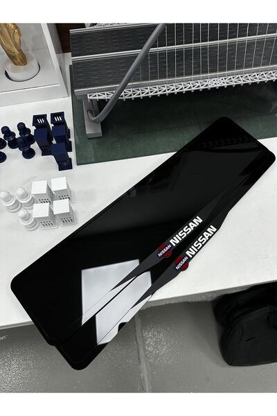 WOODDOOM Nissan Yazılı Özel Full Pleksi Plakalık