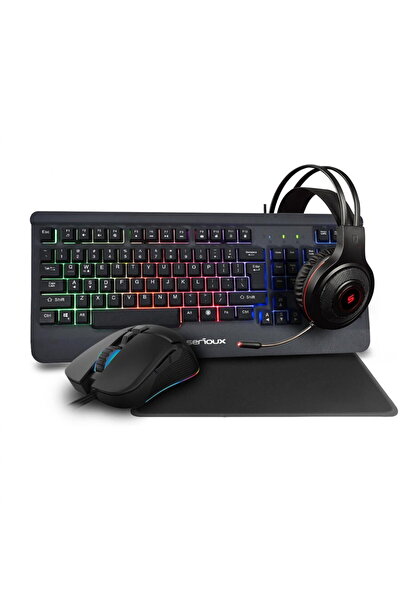 SERIOUX KIT GAMING KAYEL 4 IN 1