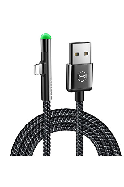 Mcdodo Cablu No 1 Series Gaming Lightning Negru (2A, 1.2m)-T.Verde 0.1 lei/buc