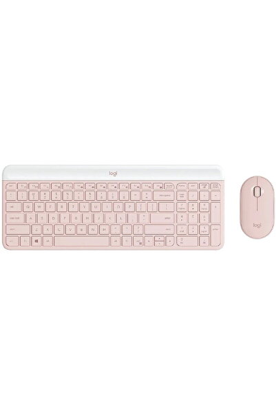 logitech MK470 Slim Combo Wireless Rose