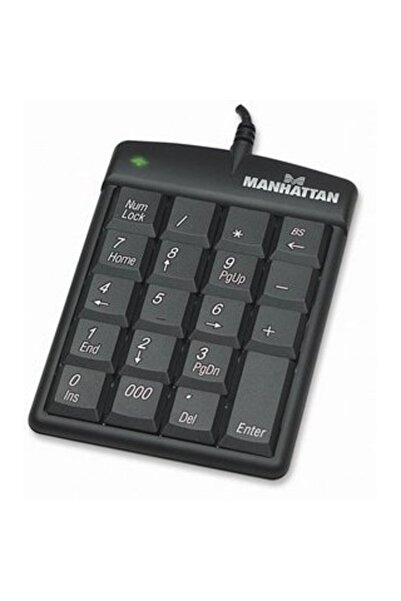 MANHATTAN Numerica, asynchronous, USB, Negru
