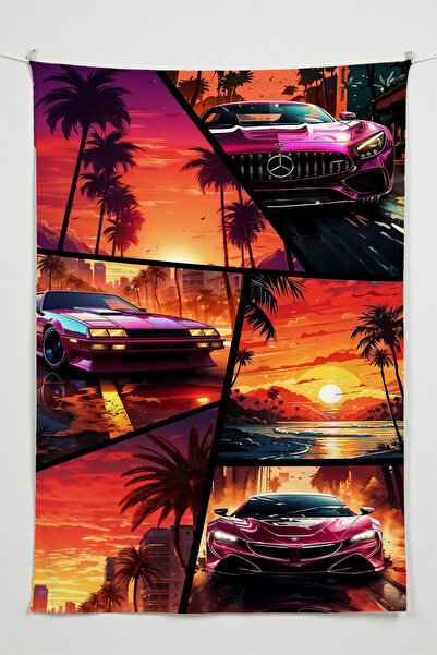 Charmbi Need For Speed – Аниме филм с герои – висококачествена тъкан, декорат...