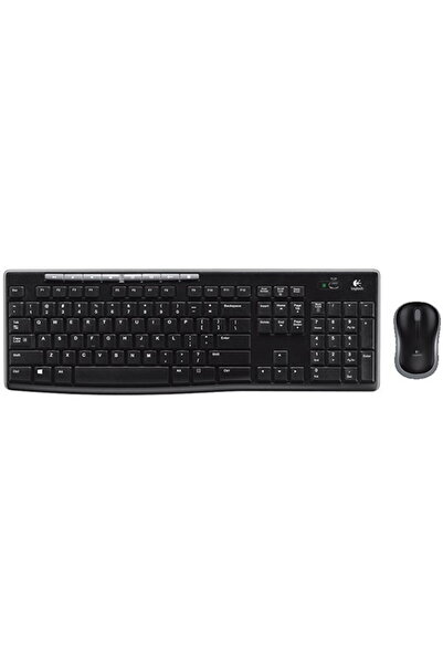 logitech MK270 Wireless + Mouse Negru