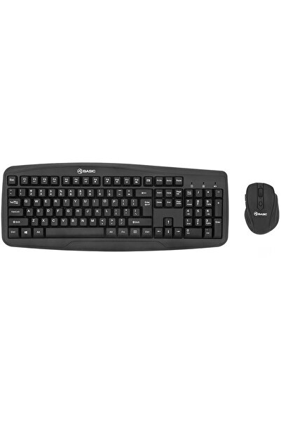 TELLUR Basic wireless keyboard and mouse kit, black
