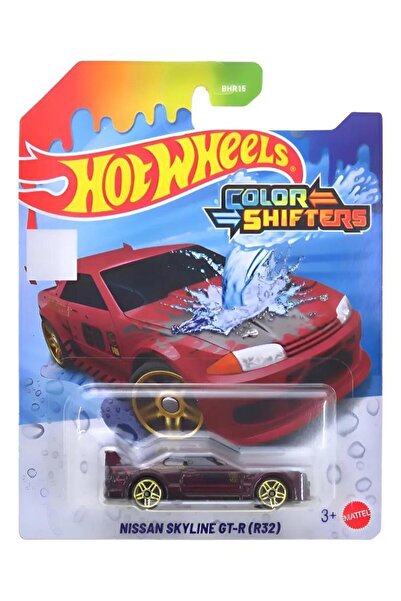 HOT WHEELS BHR15 HW Renk Değiştiren Arabalar NISSAN SKYLINE GT-R (R32) JCM38