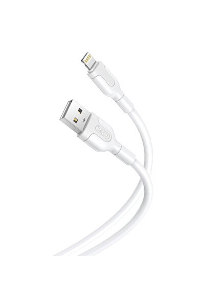 Xo Cablu USB la Lightning NB212 2.1A (alb)