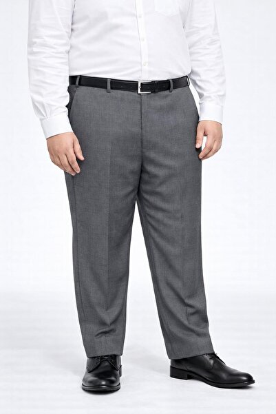 CLASSİCS MEN Caserta Large Size Men's Fabric Trousers - 7561