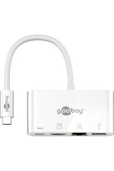 goobay Adaptor multiport USB-C HDMI + Eth - 62105