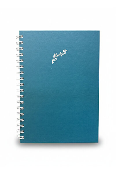 Lizy دفتر ملاحظات بغلاف صلب حلزوني - مخطط صفحة - 17×24 سم