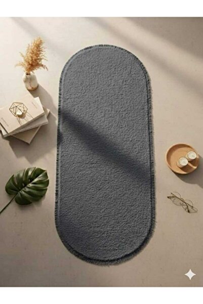 ALTUN CARPET Modern Flat Fringed Antirasite Plush Shoe with Sole 12ml Height ...