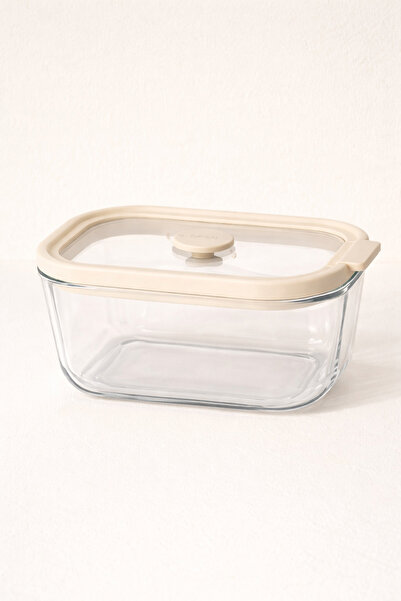 Mirilliahome Vacuum Lid Glass Storage Container 470-800-1380-2620 ml Rectangular