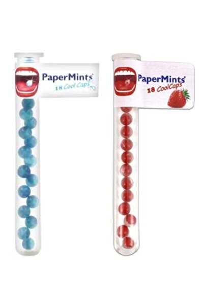 Papermint Peppermints Cool Blue Strawberry Hats 2-Pack