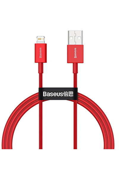 Baseus Superior Series Cable USB to iP 2.4A 1m Rosu