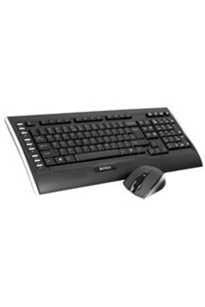 A4 Tech Tastatura+mouse A4Tech V-TRACK 2.4G 9300F RF nano, Negru