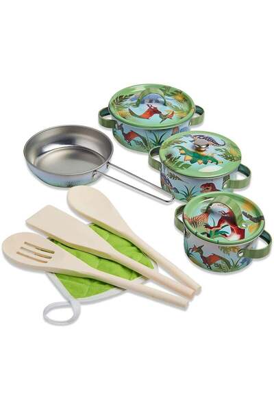 Rally Portable Sturdy And Durable Aluminum Alloy Pretend Kitchen Utensils Toy...