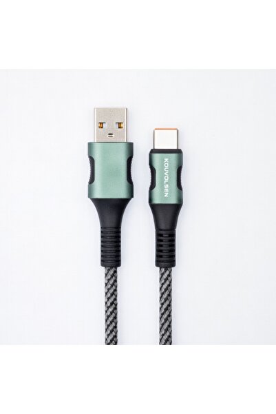 kouvolsen USB to Type-C Cable 2.4A – Fast Charging and Ultra-Speed ​​Data Tra...