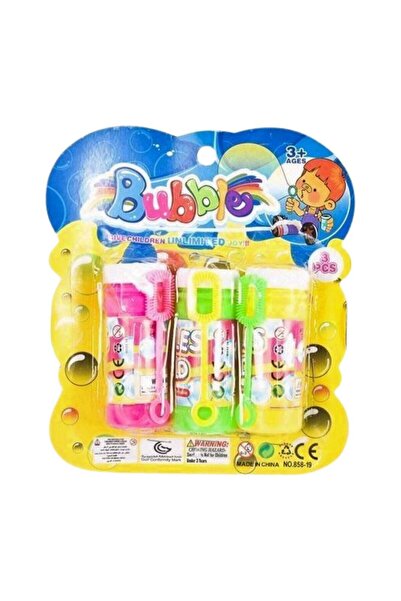 Rally مجموعة ألعاب الأطفال: 3 زجاجات لصنع فقاعات الهواء