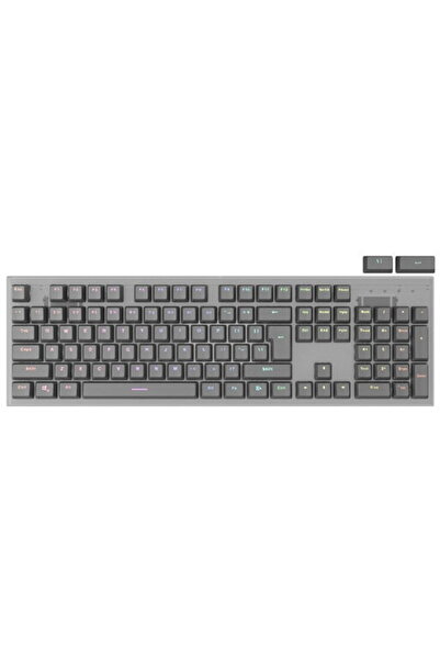Genesis Lead 300 Double Shot Keycaps, Gri