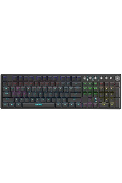 İbox Aurora K-3 Bluetooth Keyboard, Black, RGB Lighting