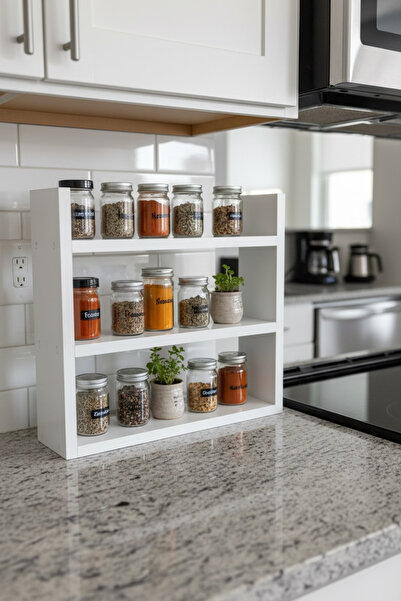 Home Baharatlık, bardaklık , peçetelik , kahve fincanı dolabı, raflı dolap, t...