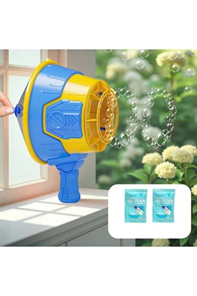 Rally آلة فقاعات للأطفال – لعبة مسدس فقاعات هوائية تفاعلية مع فقاعات دوامية م...