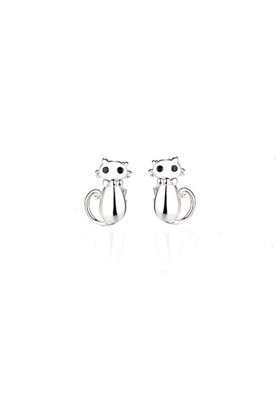 SPARKLES Kitty earrings 925 silver