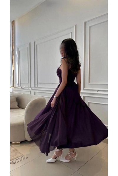RANA DRESSES فستان ناعم للعيد