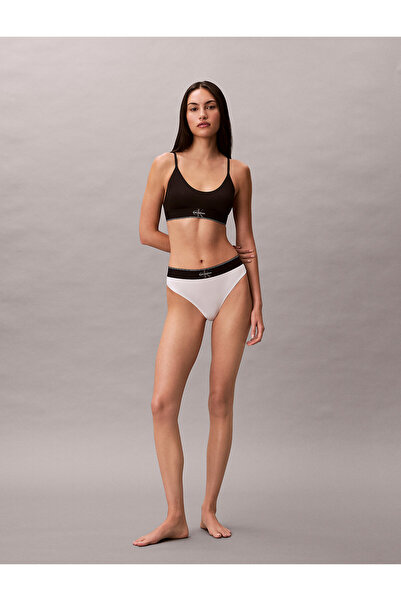 Calvin Klein Stretch Thong - Graphic Monogram Microfiber