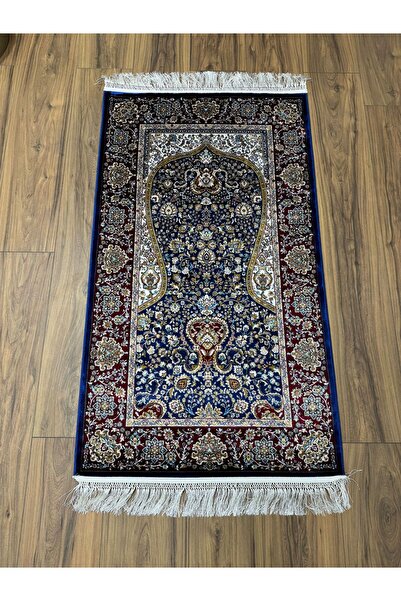 Neşem Halı Boutique MIRAS SF250 A NAVY RED İPEK SECCADE HALIMIZ