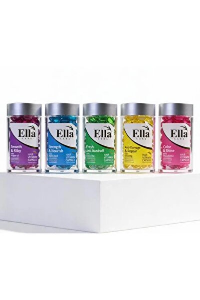 ella care Ella Vitamin Hair Oil Capsules (Various)