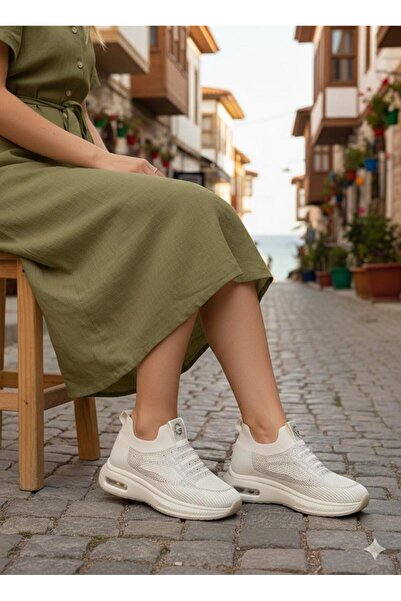 Guja 26Y302-1 Comfortable Air Sole Stone Textile Laceless Sports Sneakers Wom...