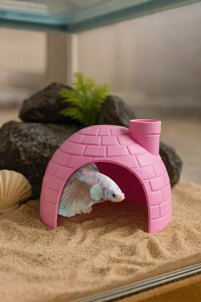 Akvaryum Japon Balık Yuvası ✱ Beta Balıgı Yuvası ✱ Tetra, Çöpçü, Lepistes Uyu...