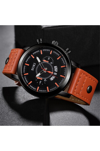 SOKI Suki men's watch in beige