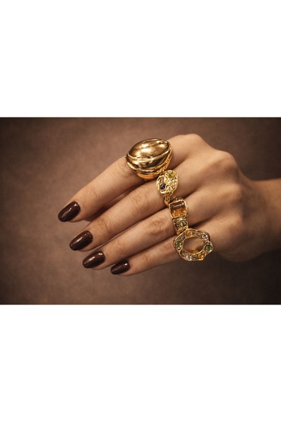 TAUPE Bijoux Magnolia Beşli Yüzük Set
