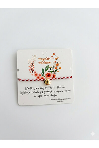 Joie Lüks Akseuar Marteniçka Damla Boncuk Bileklik