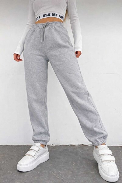 Le Vion Jogger Pants Sweatpants Elasticated Hem High Waist Sweatpants