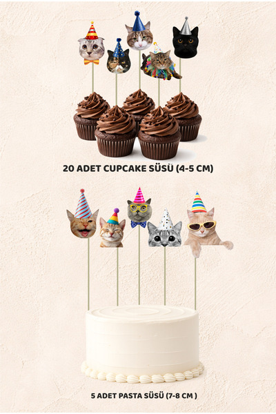 Sinek Kupası Tasarım Kontekst mačke, set od 5 komada torte, set od 20 komada ...