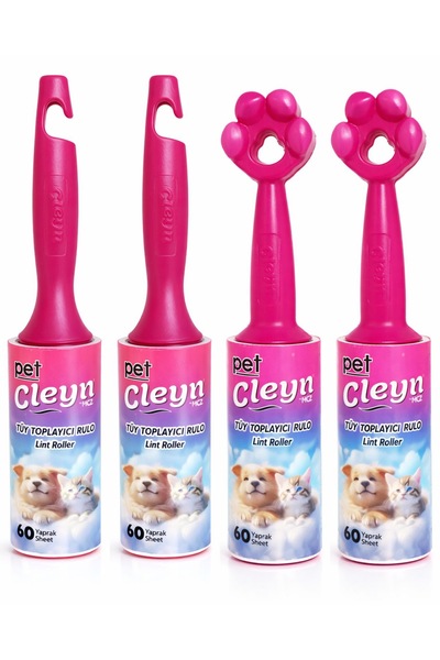 Cleyn Hair Collector Roller 4X60 Sheets Cat Dog