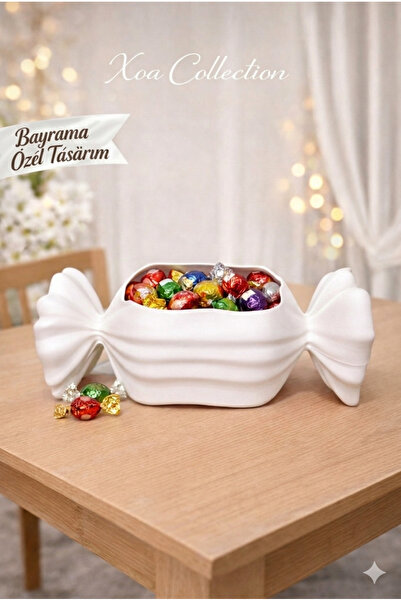 XOA Collection Special Design Candy Bowl for Bayrama – Decorative Turkish Del...