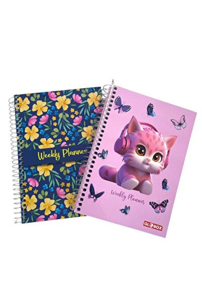 Globox HAFTALIK PLANLAYICI AJANDA 2'Lİ