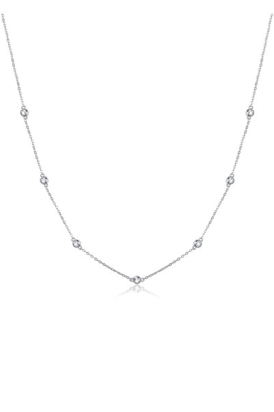 SPARKLES Classic 925 silver necklace