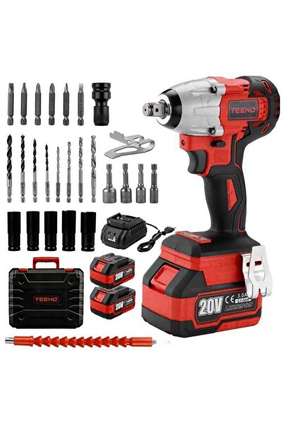 TEENO Impact Wrench, 600Nm Brushless Cordless Impact Wrench 20V