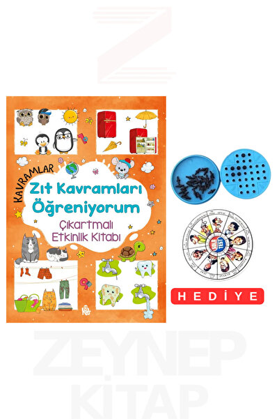 Parodi Yayınları 3 years + learning opposite concepts concept activity book w...