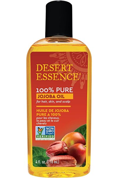Desert Essence زيت الجوجوبا النقي من ديزرت إيسنس، 4 أونصة سائلة