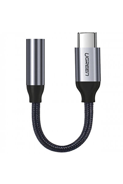 Ugreen Adaptor Audio USB-C - 3.5mm AV142, Gri